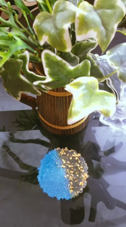 Golden Tide Coasters(Set of 3) - 4"